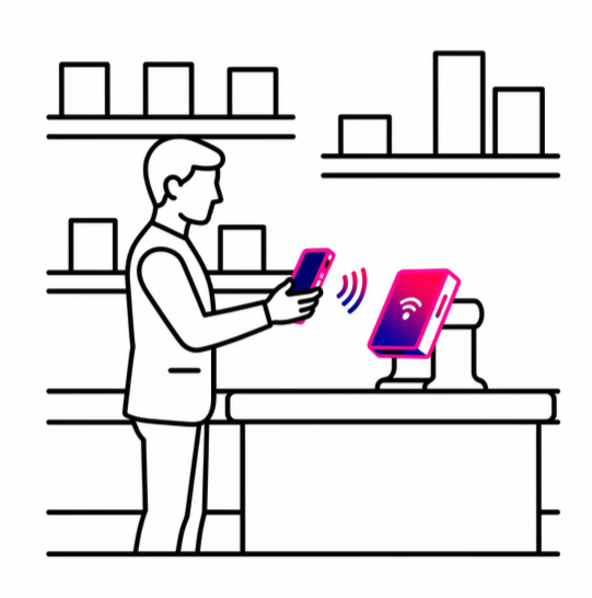 Customer journey omnicanale in negozio con riconoscimento via NFC/QR